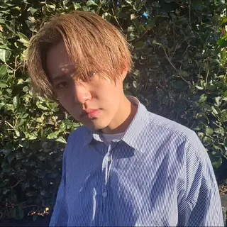 ショート カラー メンズ メンズカット　文山 翔世のヘアスタイル