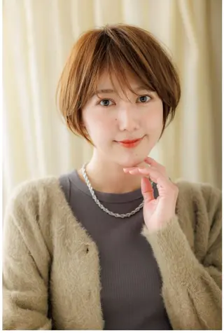 ショート 中舘 安津子のヘアスタイル