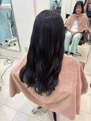 ロング 松本 さくらのヘアスタイル