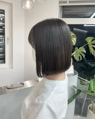 ショート カラー 澤 佑華 🎀 透明感カラーのヘアスタイル