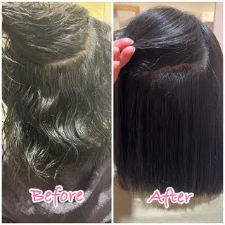 パーマ カット 🌸 飯野 舞桜のヘアスタイル
