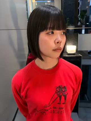 ショート 渡辺奎斗/ ボブ レイヤーカットのヘアスタイル
