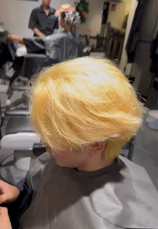 カラー 細野 拓也のヘアスタイル
