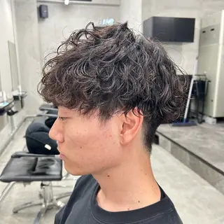 パーマ メンズ 小顔似合わせカット ┊︎*AYANO*のヘアスタイル