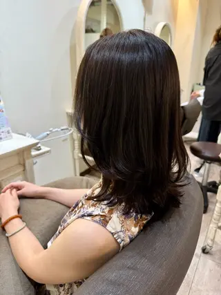 セミロング jurerbelle RIHOのヘアスタイル