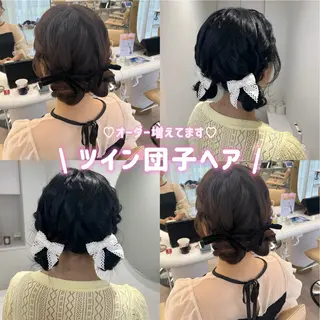 ヘアアレンジ アレンジ/ブラウン カラー HARU🕯のヘアスタイル