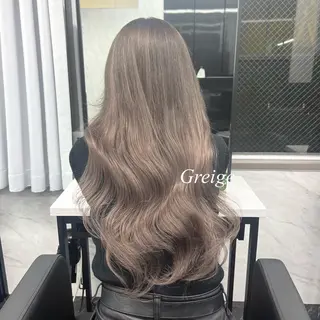 ロング カラー シールエクステ特化 ハイトーン、NANAのヘアスタイル