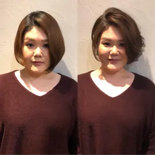 ショート 髪質改善縮毛矯正 専門店のヘアスタイル