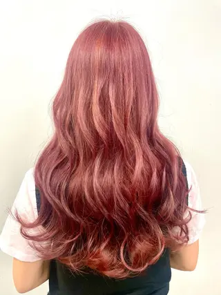 ロング カラー 色気レイヤー& ショートはお任せ🌟のヘアスタイル