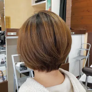 ショート カラー 似合わせ/前髪カット /店長   村上直也のヘアスタイル