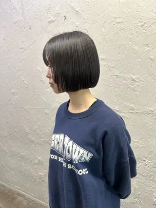 ショート ハッシュカット🎀 レイヤーカットのヘアスタイル