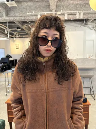 ロング パーマ 【お洒落パーマ】 Elme　肥塚康汰郎のヘアスタイル