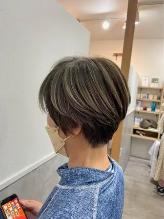 ショート ROCCA hair HARU🩵のヘアスタイル