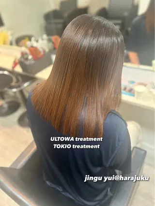 ミディアム カラー パーマ ヘアアレンジ メンズ ワット 原宿のヘアスタイル