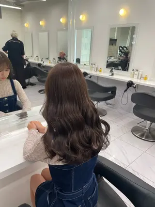 ロング カラー ヘアアレンジ 💗横浜美容室 💗HARUNAのヘアスタイル