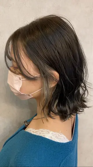 ミディアム カラー ✨髪質改善✨ 河合一樹のヘアスタイル