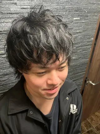 ミディアム 老田竜也 ヒロ銀座ヘアサロンのヘアスタイル