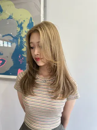 セミロング kano🌈 ボブ/レイヤーのヘアスタイル