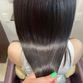 カラー 艶カラー🌟 ブリーチ/紅芭✨のヘアスタイル