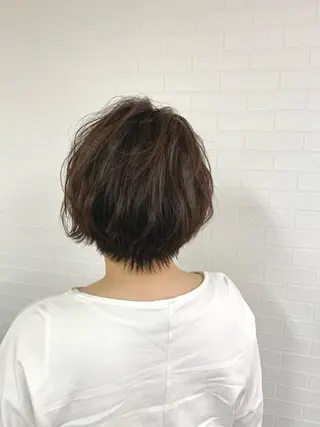 ショート カラー 🎁無料カットカラー 📷撮影モデル募集✨のヘアスタイル