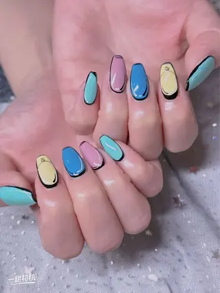 ネイル 長さだし専門店 M2　rikaのネイルデザイン