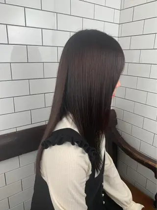 セミロング 植田 彩加のヘアスタイル