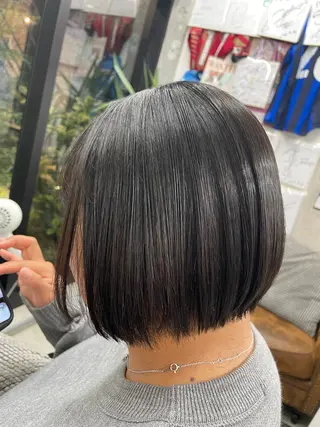ショート すぐ巻ける縮毛矯正 🍀勝倉　麗のヘアスタイル