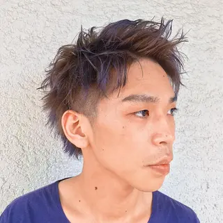 カラー メンズ メンズサロン rootのヘアスタイル