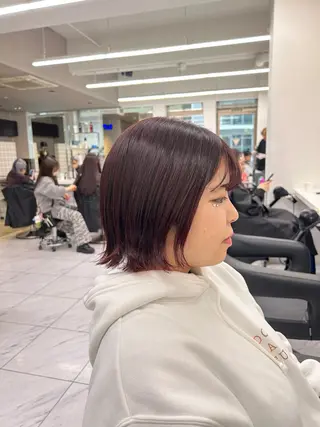 カラー 透明感ベージュ🤎 ナチュラルレイヤーのヘアスタイル