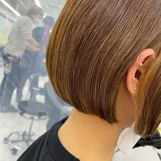 ミディアム カラー パーマ ヘアアレンジ メンズ キッズ 🪞モテ髪/トレンド 銀座DISCO🪞のヘアスタイル