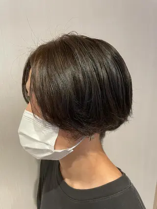ショート カラー メンズ ナチュラル🧡可愛い MINAMIのヘアスタイル