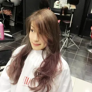 ロング 北川大輔🌟 小顔レイヤーカットのヘアスタイル
