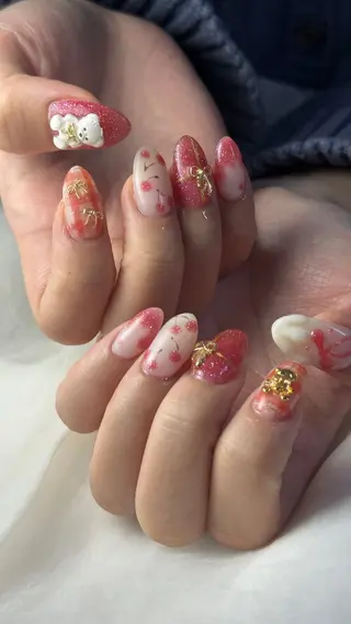 ネイル うにゃねいる🌷 Mayaのネイルデザイン