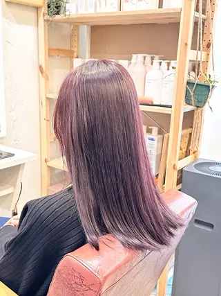 ロング カラー 村上 滉弥のヘアスタイル