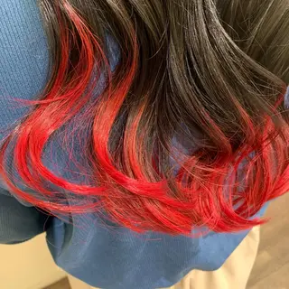 セミロング デジタルパーマ🫧 韓国風ヘア🫧サクラのヘアスタイル