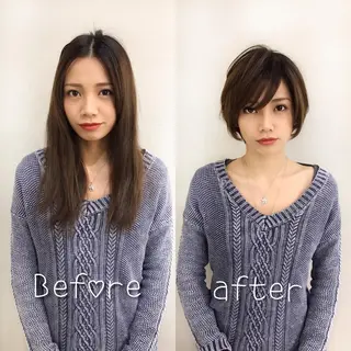 ショート カラー パーマ ヘアアレンジ キッズ ネイル マツエク・マツパ ショートの神✨AFL OAT 井上康平のヘアスタイル
