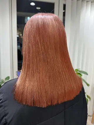 セミロング カラー 無料ボブカットモデル 様募集中/あいらのヘアスタイル