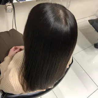 ロング カラー 髪質改善・白髪ぼかし /お悩み対応カラーのヘアスタイル