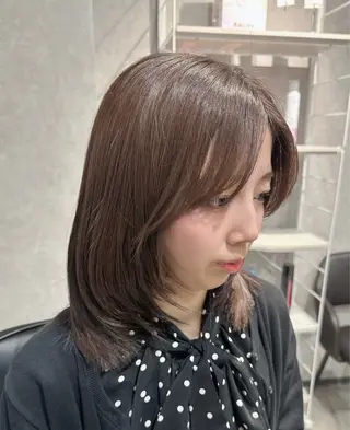 ミディアム Hair salon Clair所属・森 沙織のヘアスタイル