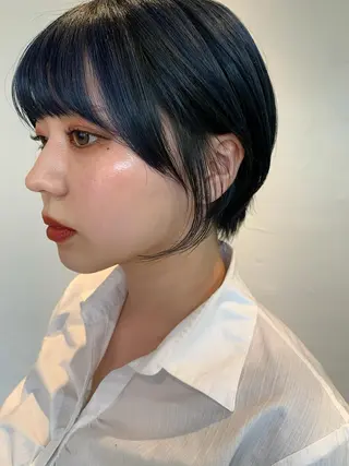 ショート カラー RISAKO レイヤーカット🎀のヘアスタイル