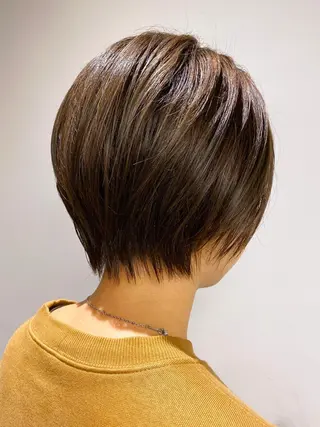 ショート 岩尾 萌々子のヘアスタイル