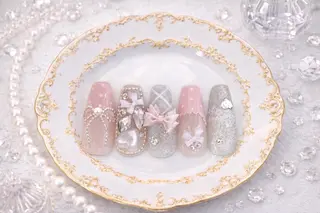ネイル ❤️💛REBEST 京橋 nailのネイルデザイン
