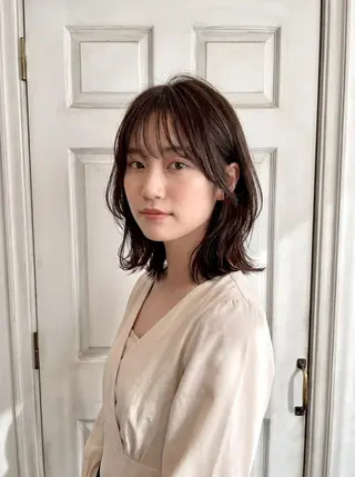 ミディアム Aroma hair 🌙tanakaのヘアスタイル