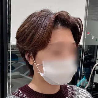 ショート パーマ ヘアアレンジ メンズ パク・ボミン小野リエ 韓国ハーフ🦊のその他イメージ
