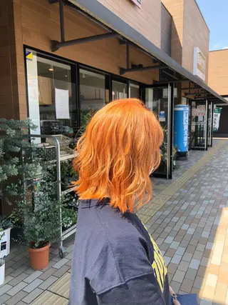ミディアム カラー 太白区/白髪ぼかし ハイライト/千葉達人のヘアスタイル