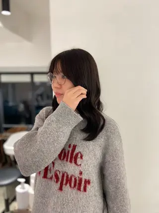 カラー UNBIRTHDAY いずみのヘアスタイル
