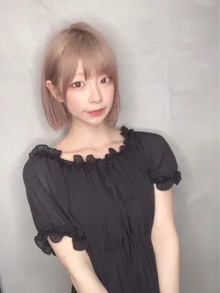 ミディアム カラー 渋谷レイヤーカット❌ 縮毛矯正専門/武田涼のヘアスタイル