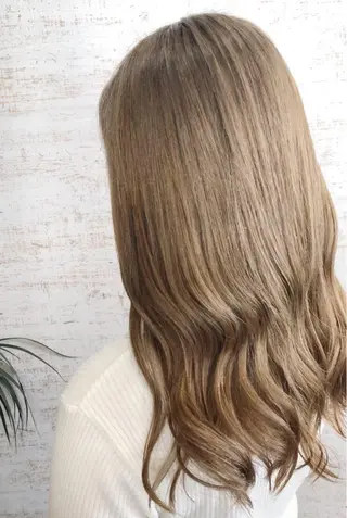 ロング カラー ケアブリーチ /髪質 改善/古橋圭史郎のヘアスタイル
