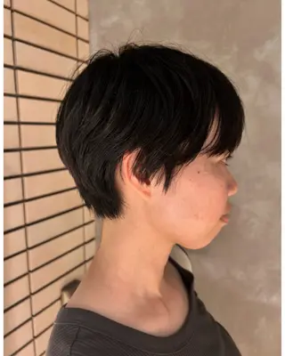 ショート デザインパーマ/ カット/nanaのヘアスタイル