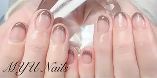ネイル ニュアンスネイル🌈 MYU Nailsのネイルデザイン